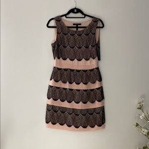 BCBG Max Azria lace tiered dress